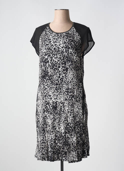 Rochie midi gri ET COMPAGNIE femeie