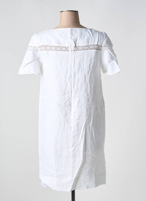 Rochie scurtă alb CAROLL femeie