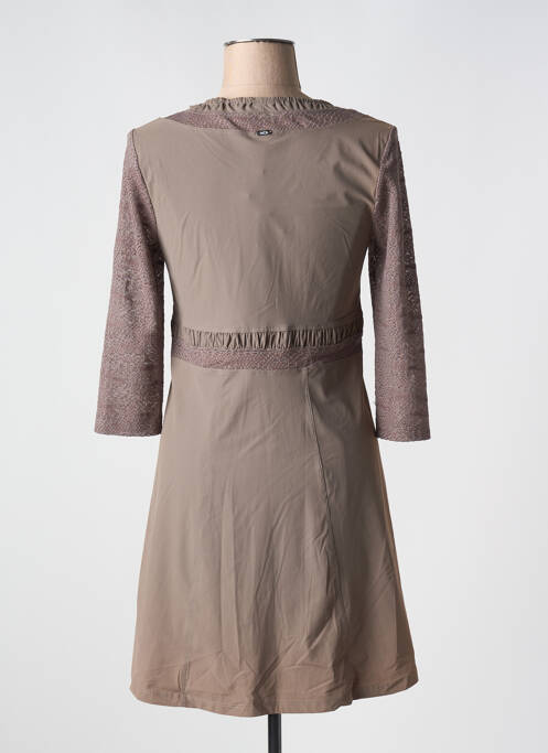 Rochie scurtă maro DECA femeie