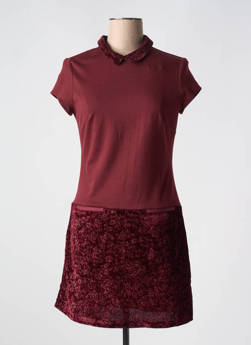 Rochie scurtă violet NAF NAF femeie