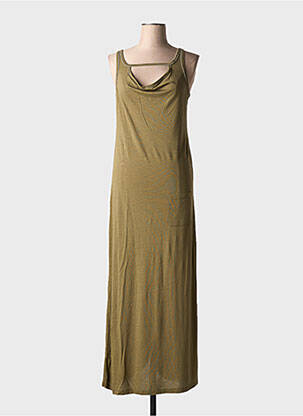 Rochie lungă fără mâneci fără mâneci verde COP COPINE femeie