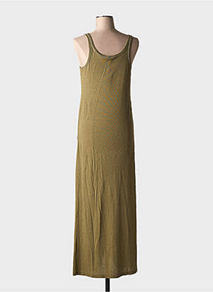Rochie lungă fără mâneci fără mâneci verde COP COPINE femeie