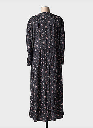Rochie lungă mâneci lungi mâneci lungi negru MSCH COPENHAGEN femeie