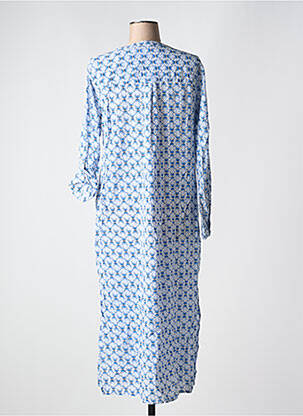 Rochie midi croială fluidă mâneci lungi albastru B.YOUNG femeie