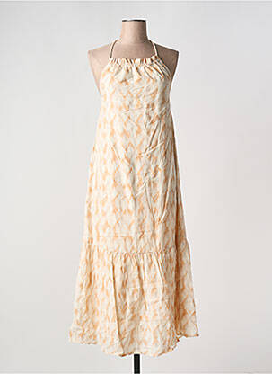 Rochie lungă bej B.YOUNG femeie