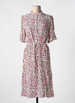 Rochie midi roz FRANSA femeie