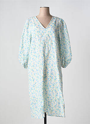 Rochie midi albastru ICHI femeie