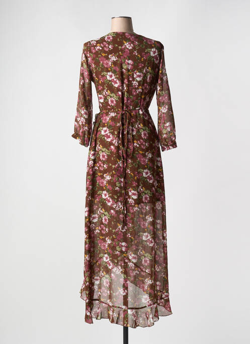 Rochie lungă maro LA PETITE ETOILE femeie