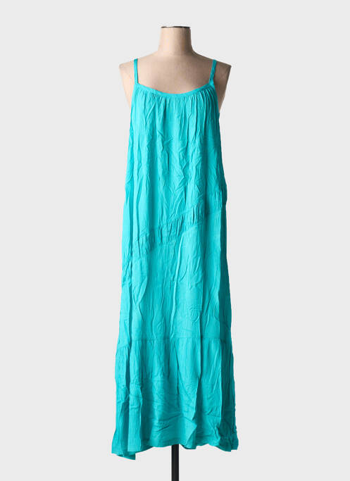 Rochie lungă albastru LILI & CAROLINE femeie