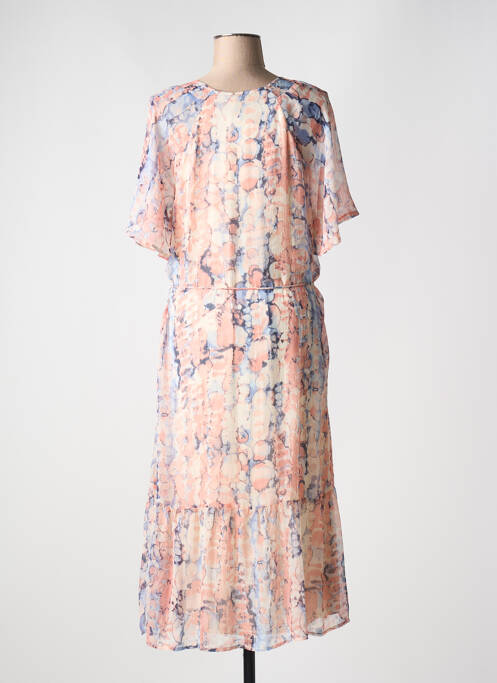 Rochie lungă roz FRANSA femeie