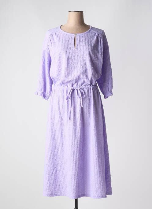 Rochie midi violet ICHI femeie