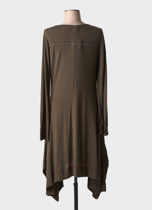 Rochie midi verde DECA femeie