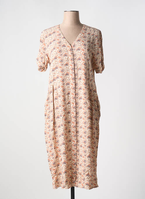 Rochie lungă bej FRANSA femeie