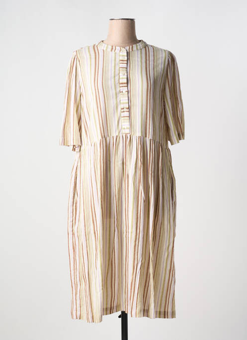 Rochie midi bej FRANSA femeie