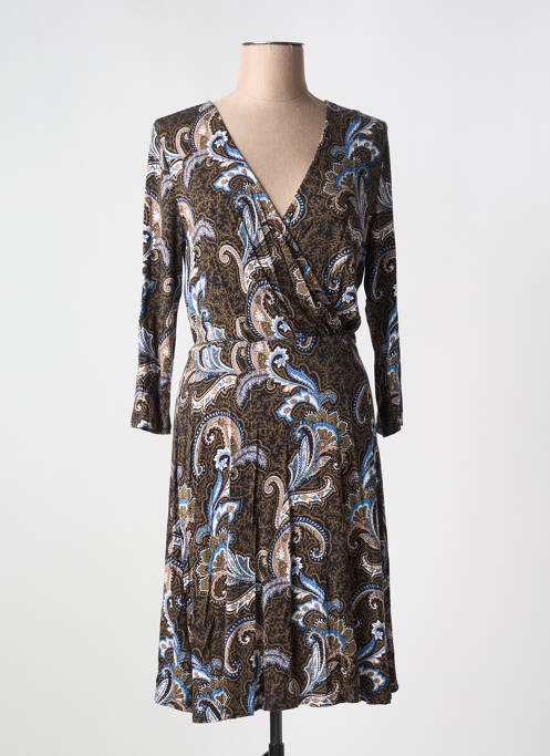 Rochie midi maro FRANSA femeie