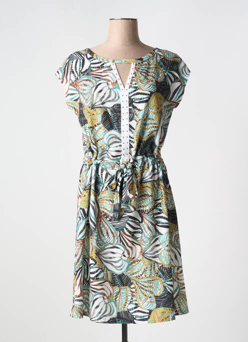 Rochie midi verde LILI & CAROLINE femeie