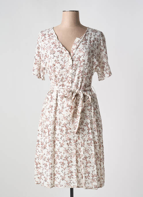 Rochie midi alb FRANSA femeie