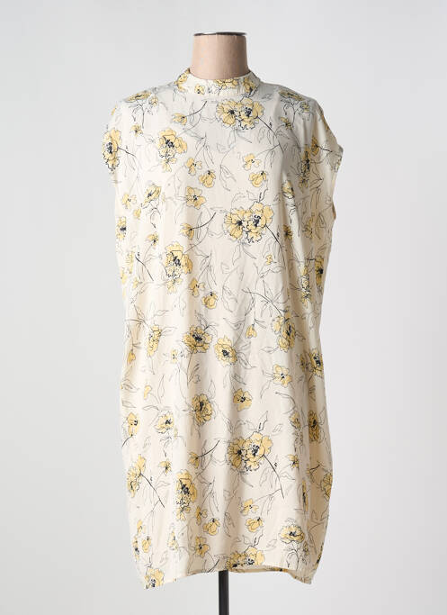 Rochie midi bej MSCH COPENHAGEN femeie