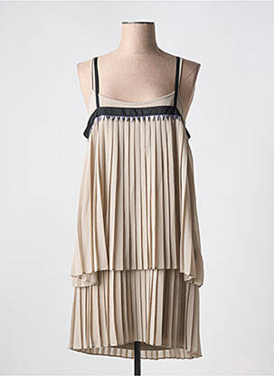 Rochie scurtă bej COP COPINE femeie