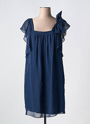 Rochie scurtă albastru NAF NAF femeie