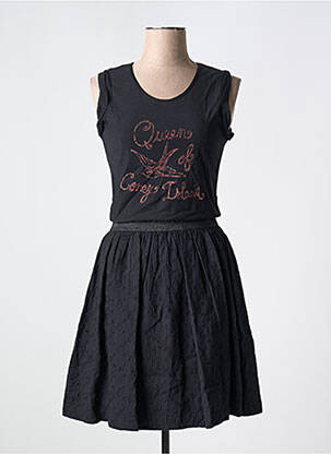 Rochie midi negru IKKS femeie