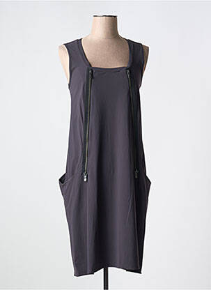 Rochie midi fără mâneci fără mâneci gri MC PLANET BY INNATE femeie