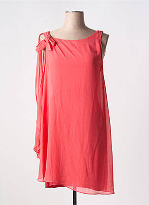 Rochie scurtă roz MELLEZE femeie