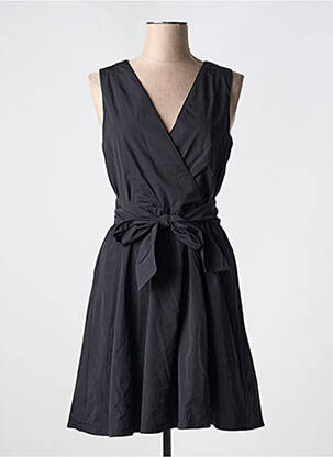 Rochie scurtă fără mâneci fără mâneci negru NAF NAF femeie