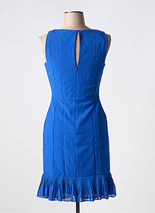 Rochie scurtă fără mâneci fără mâneci albastru NAF NAF femeie
