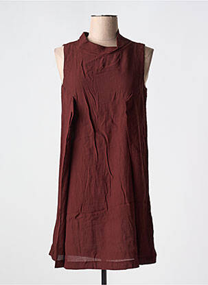 Rochie scurtă maro COP COPINE femeie