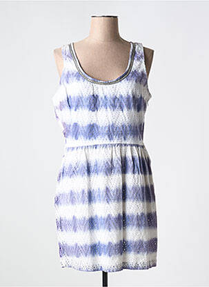 Rochie scurtă fără mâneci fără mâneci violet TOMMY HILFIGER femeie
