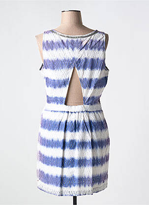 Rochie scurtă fără mâneci fără mâneci violet TOMMY HILFIGER femeie