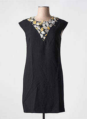 Rochie scurtă fără mâneci fără mâneci negru SINEQUANONE femeie