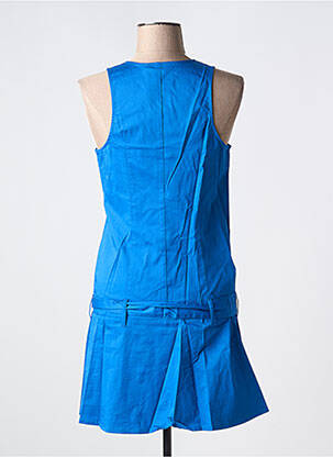 Rochie scurtă fără mâneci fără mâneci albastru COP COPINE femeie