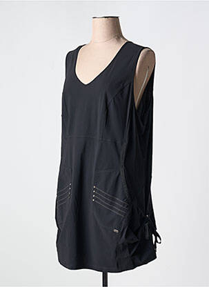 Tunică fără mâneci negru 3322 femeie
