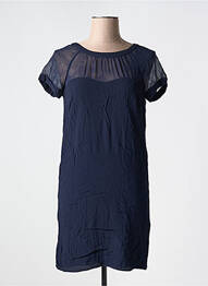 Rochie scurtă mâneci scurte mâneci scurte albastru NAF NAF femme