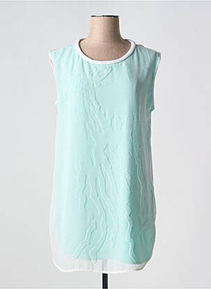 Tunică mâneci scurte albastru COP COPINE femeie