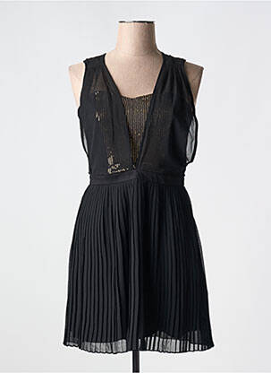 Rochie scurtă negru NAF NAF femeie