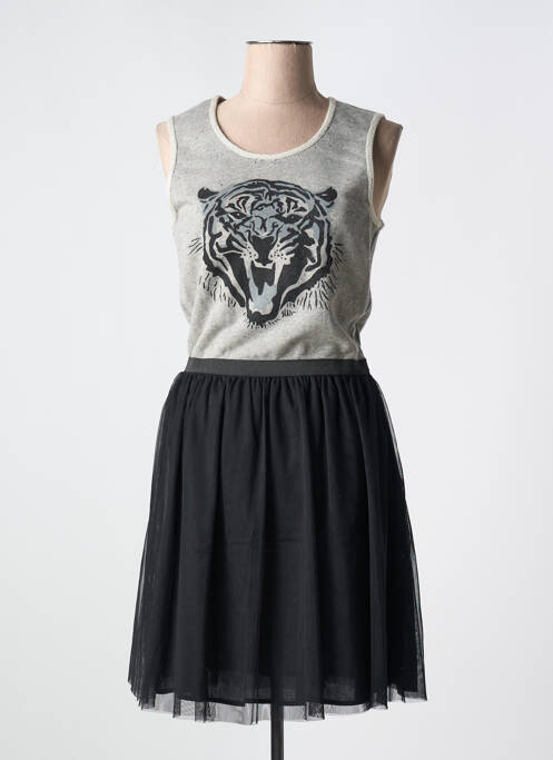 Rochie midi gri IKKS femeie