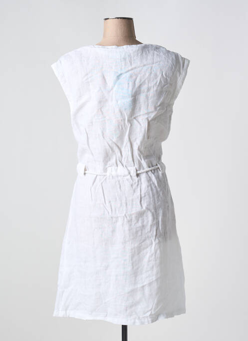 Rochie midi alb LILI & CAROLINE femeie