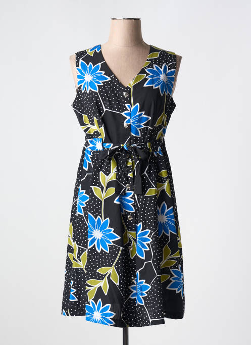 Rochie midi albastru LILI & CAROLINE femeie