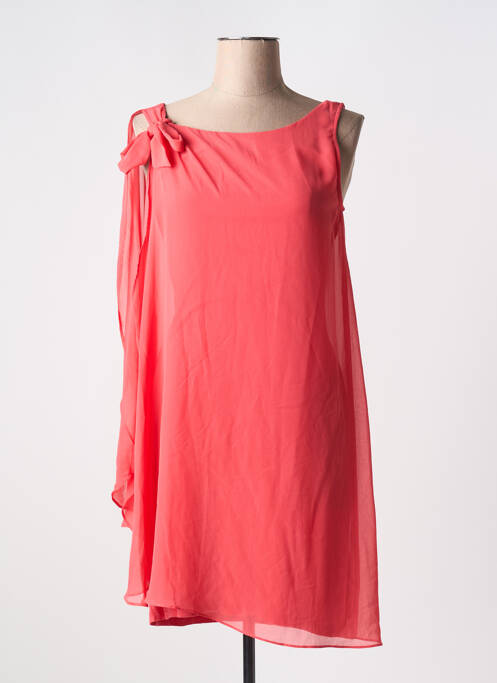 Rochie scurtă roz MELLEZE femeie