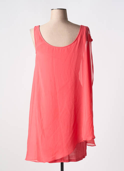 Rochie scurtă roz MELLEZE femeie