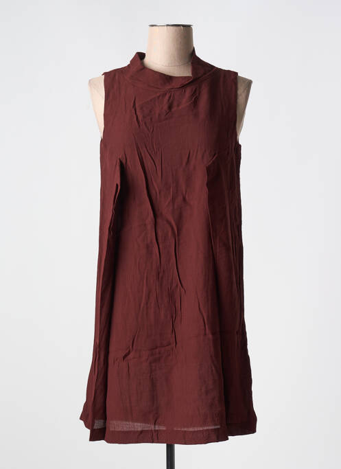 Rochie scurtă maro COP COPINE femeie