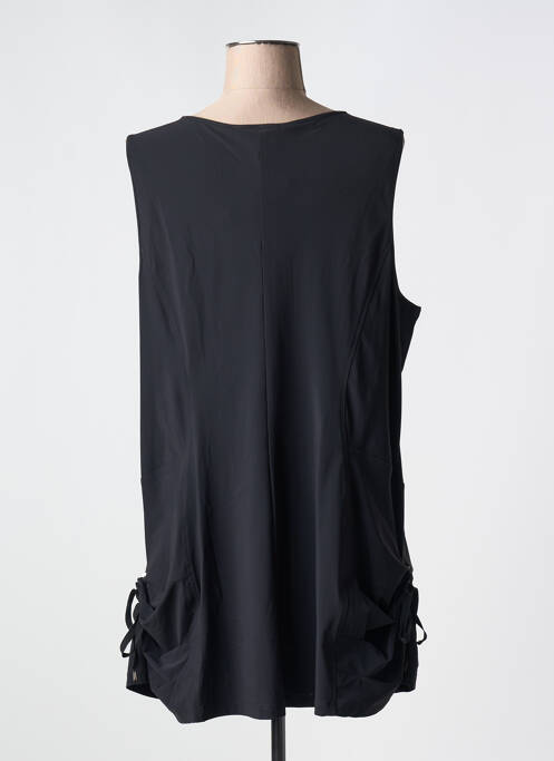 Tunică fără mâneci negru 3322 femeie