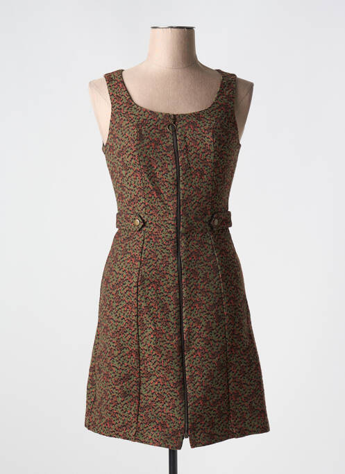 Rochie scurtă verde NAF NAF femeie