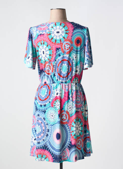 Rochie scurtă albastru LILI & CAROLINE femeie