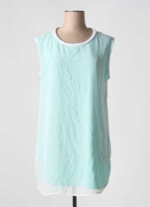 Tunică mâneci scurte albastru COP COPINE femeie