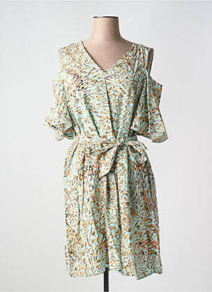 Rochie midi verde ICHI femeie