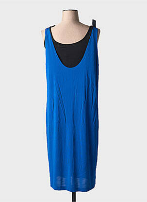 Rochie midi fără mâneci fără mâneci albastru COP COPINE femeie